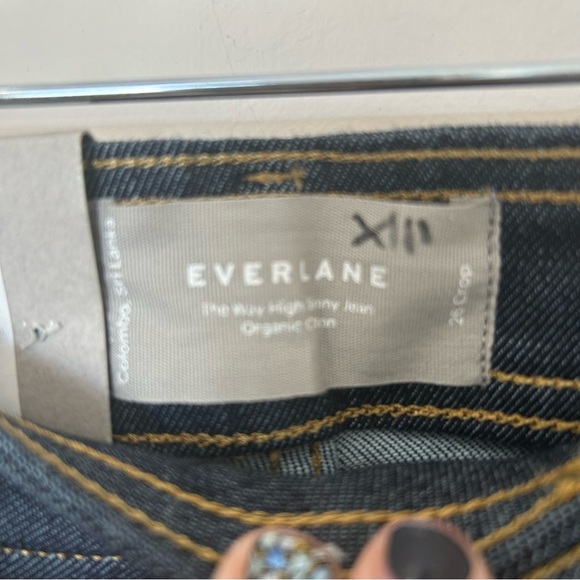 EVERLANE The Way-High Skinny Jean Crop 26 NWT - Picture 9 of 10